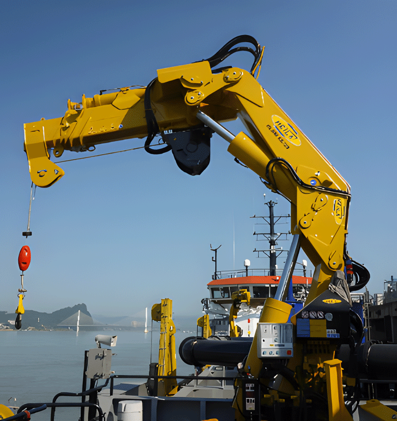 Telescopic Knuckle Boom Crane