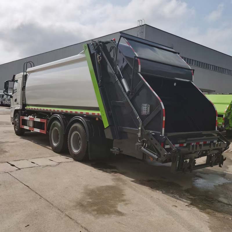 Shaanxi Heavy Truck 20m³ Export Rear Dual-Axle Compactor Garbage Truck