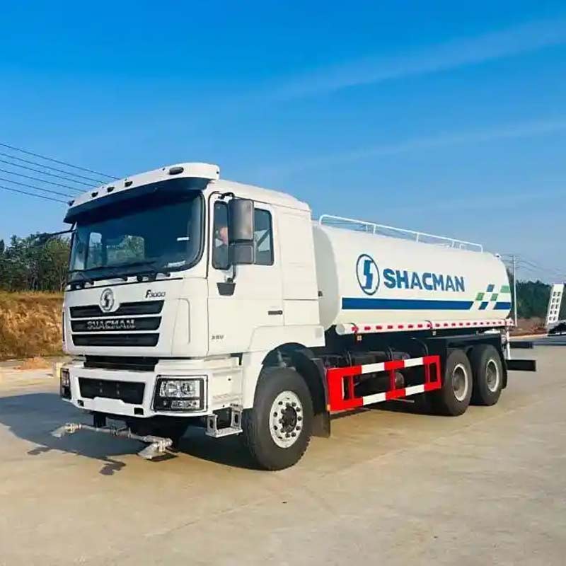 Shaanxi Heavy Duty Truck 20m³ Rear Dual-Axle Water Truck (Sprinkler Truck)