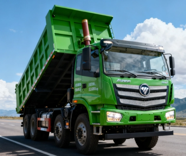 FOTON Auman GTL 8X4 Dump Truck Green