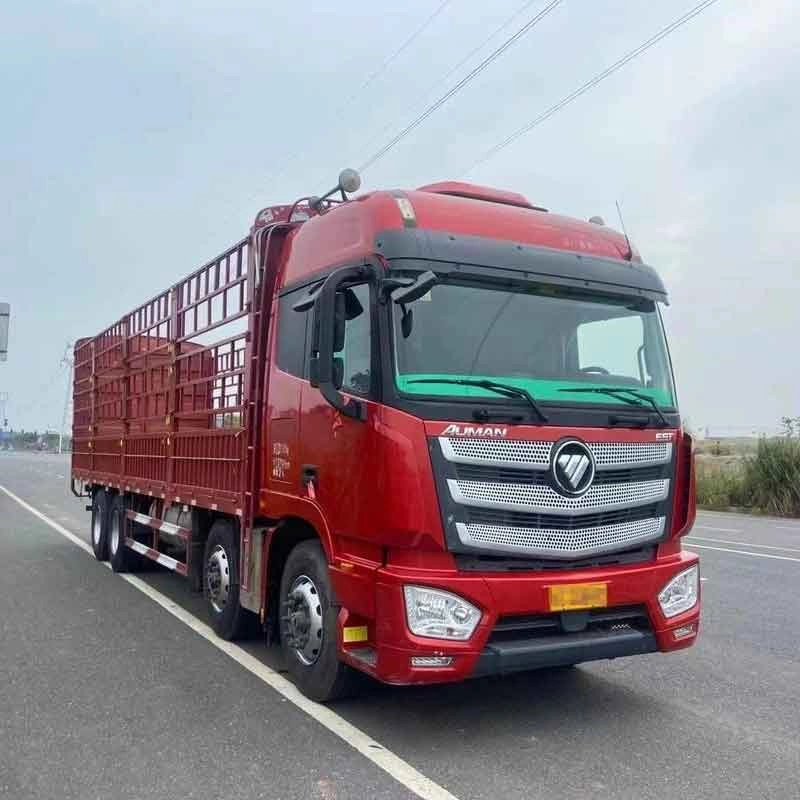 Foton Auman EST 8X4 9.56-meter grid-type cargo truck