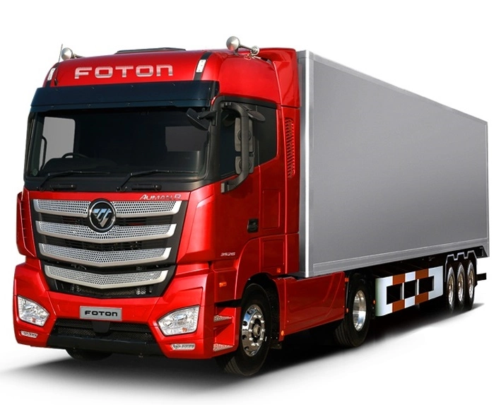 Foton AUMAN EST 4×2 Red Cargo Box