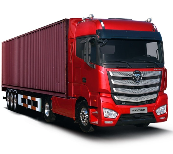 Foton AUMAN EST 4×2 Red Cargo Box