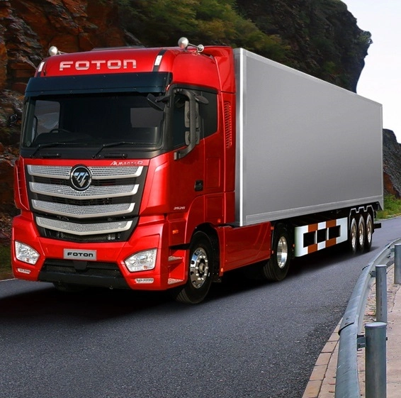 Foton AUMAN EST 4×2 Red Cargo Box