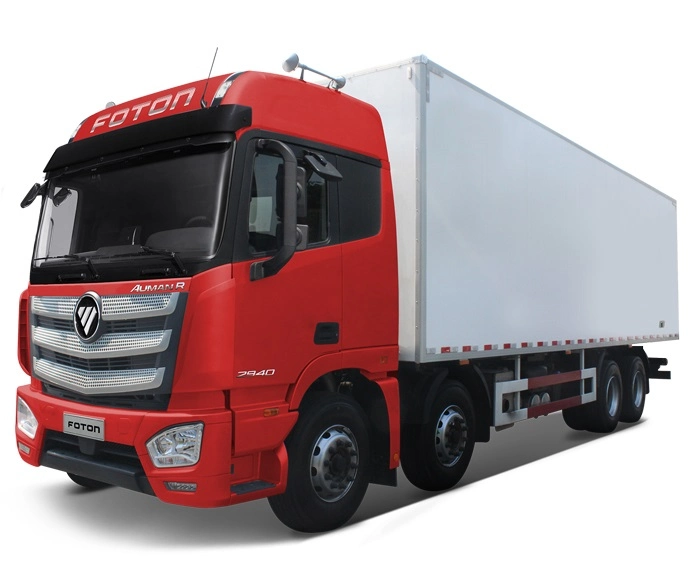 Foton AUMAN EST 4×2 Red Cargo Box