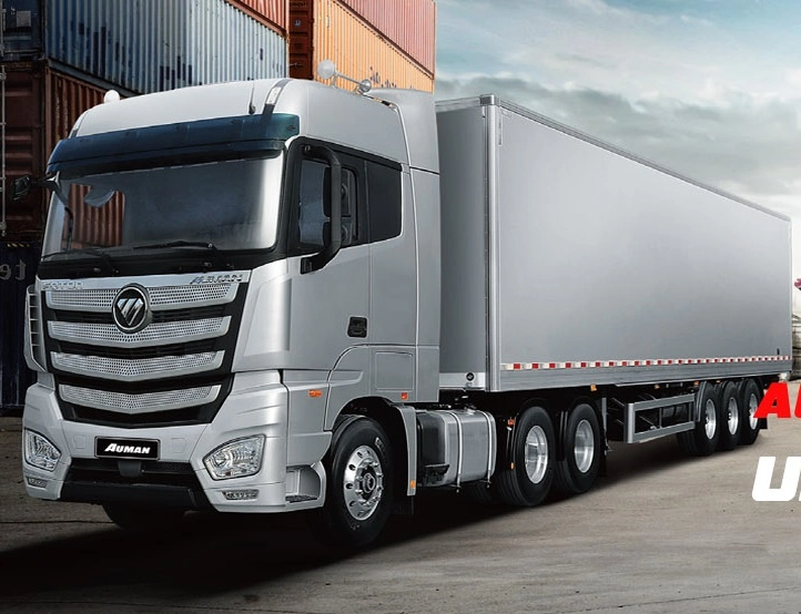 Foton AUMAN EST 6×4 Silver Cargo Box