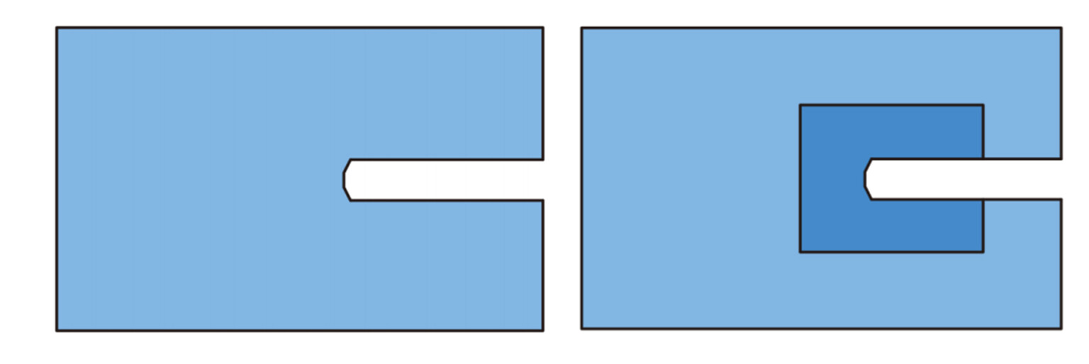 U-Split Surgery Drape    