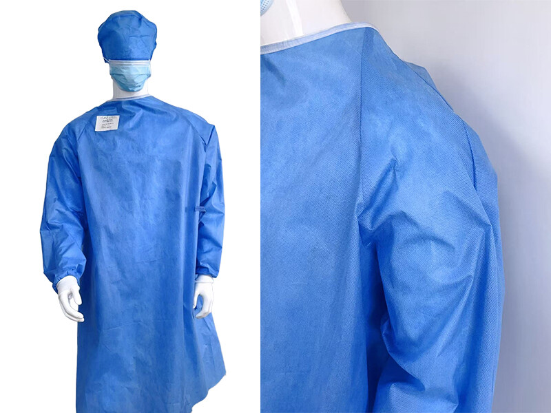Standard Raglan Sleeve Surgical Gown, Sterile 