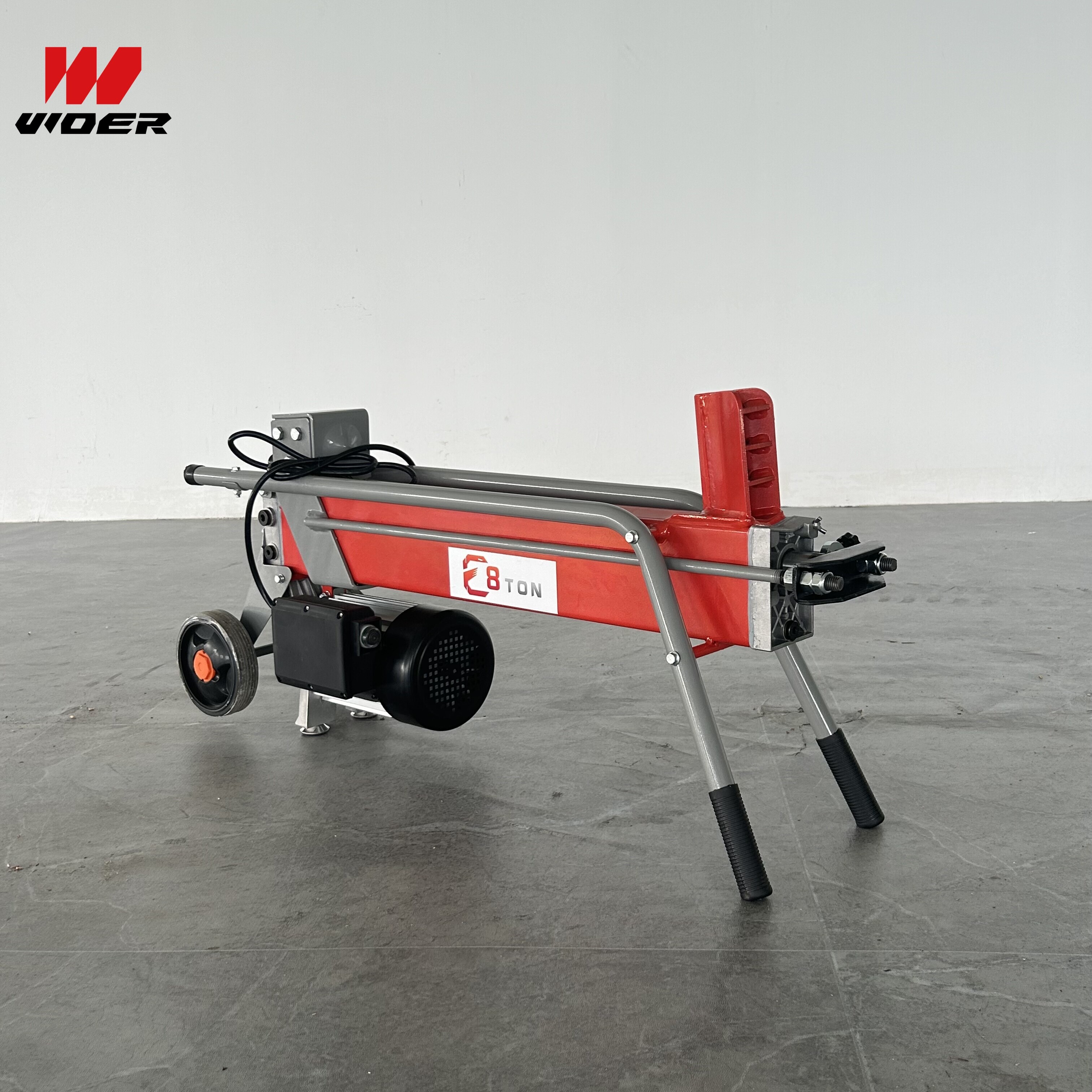 8 吨电动原木劈裂机：高效动力和无忧操作