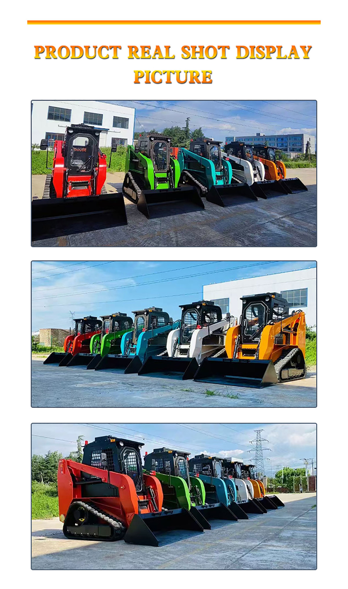 china skid steer loader