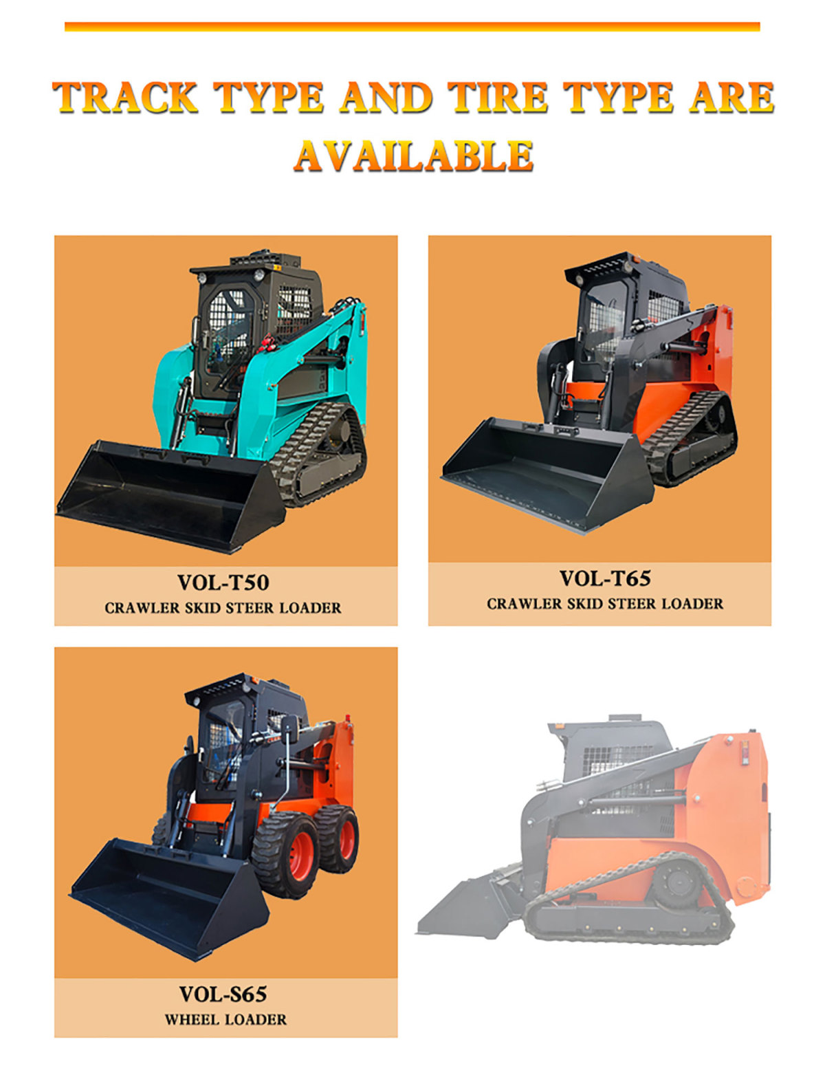 wheel mini skid steer loader