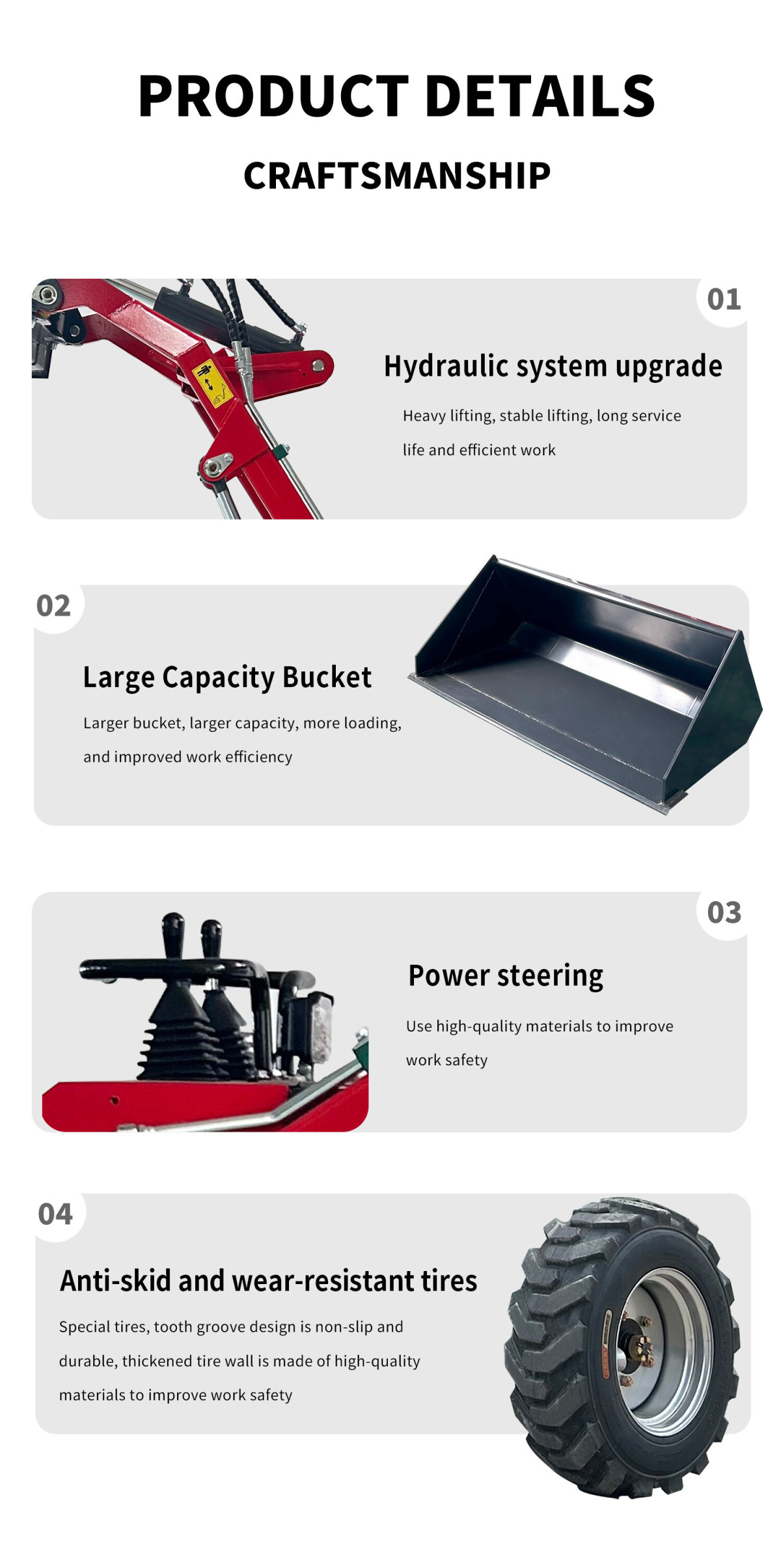 skid steer mini loader