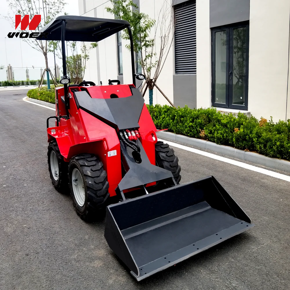 带附件的微型滑移装载机