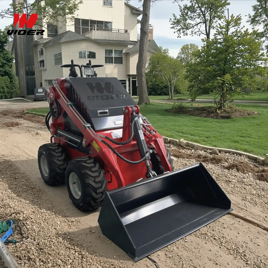 CE/EPA认证小型中国迷你滑移装载机柴油版出售