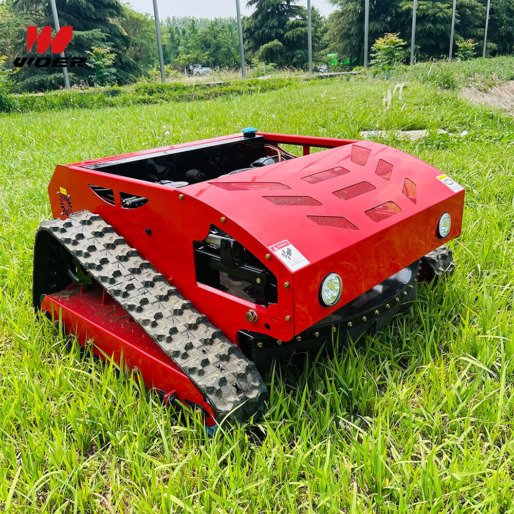 遥控履带式零转角遥控割草机