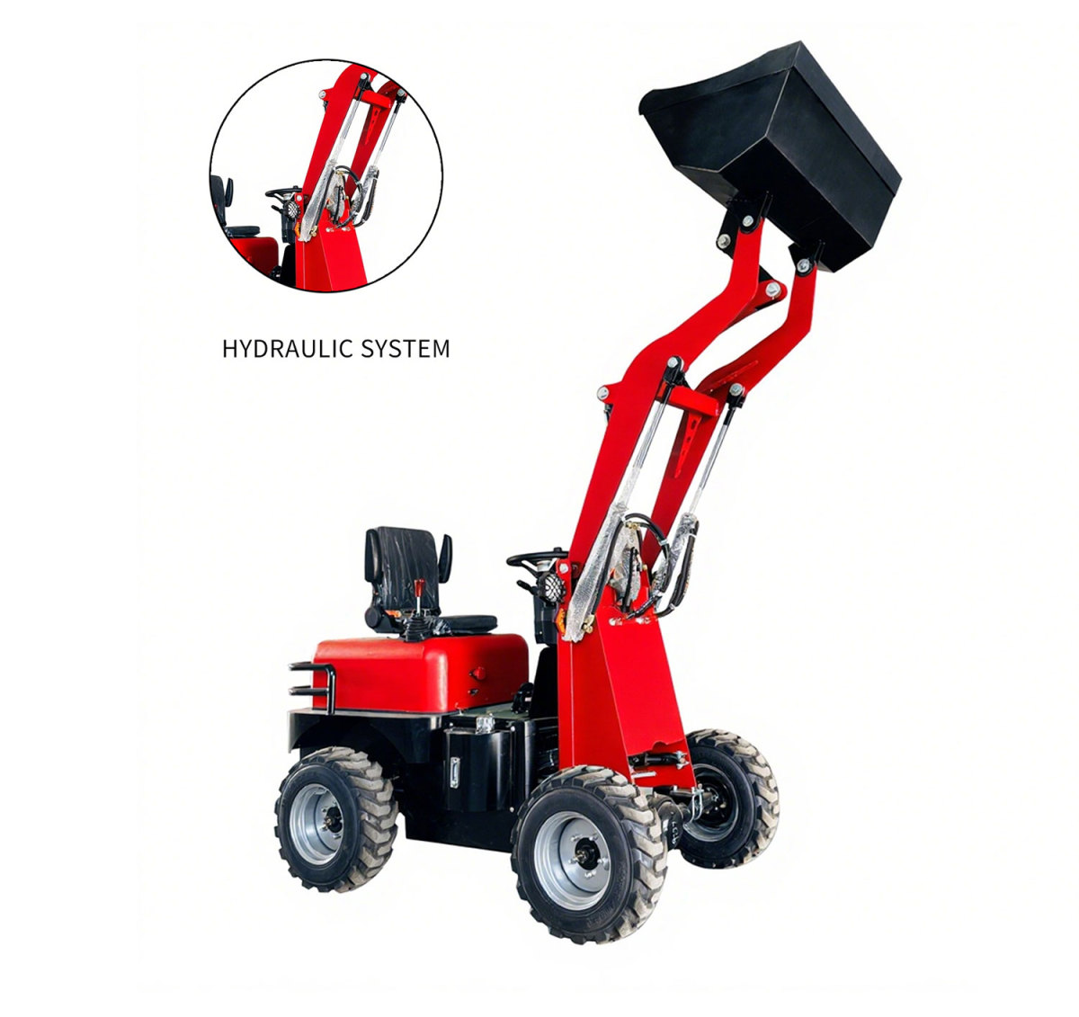 diesel mini wheel loader