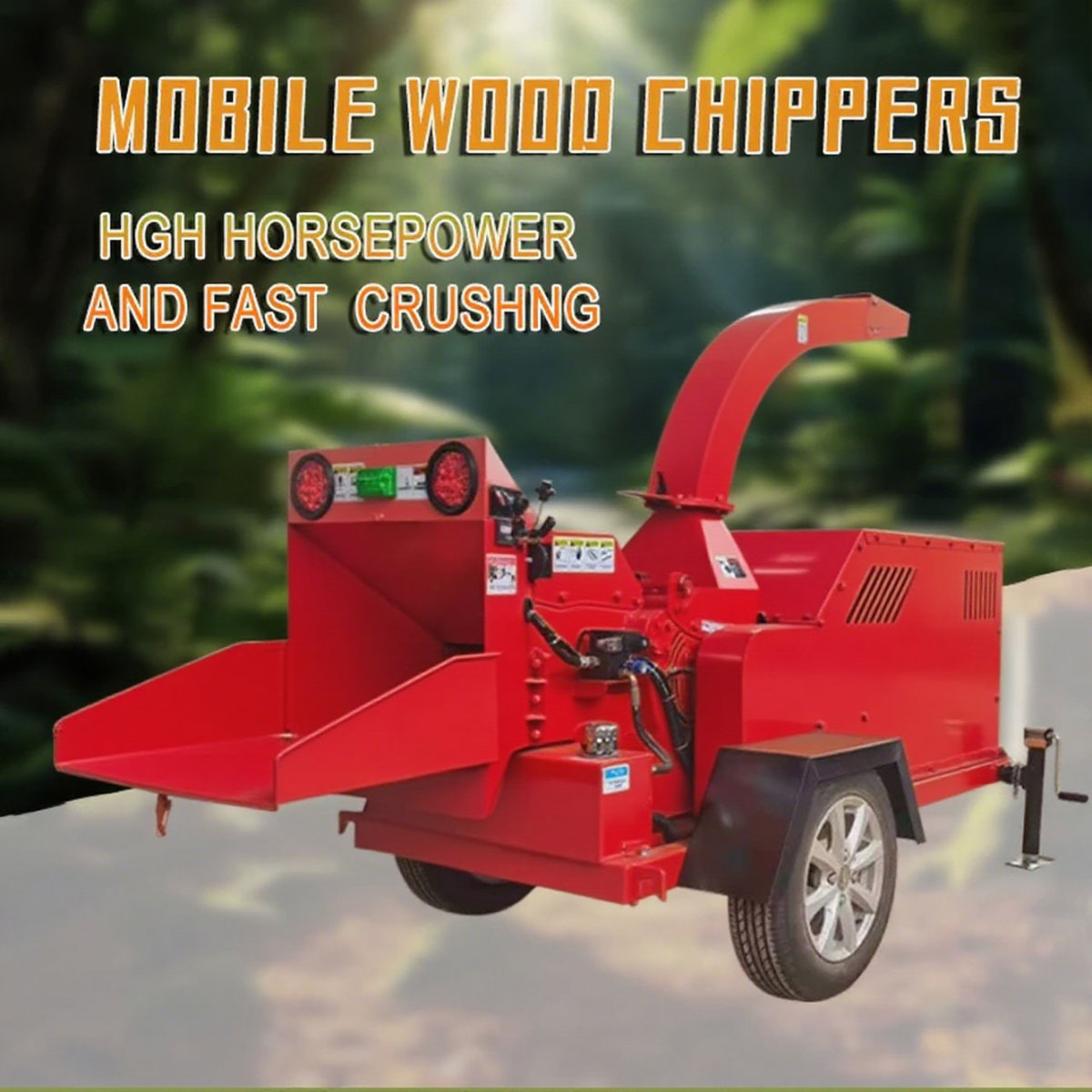 wood chipper machine
