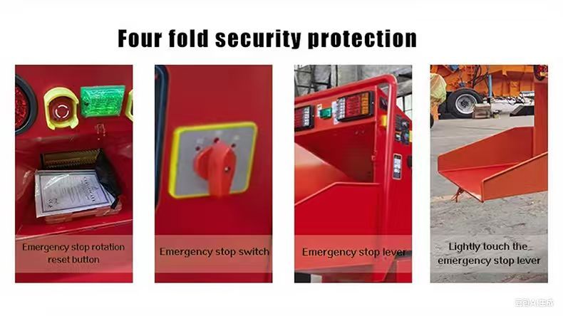 wood chipper hydraulic feed