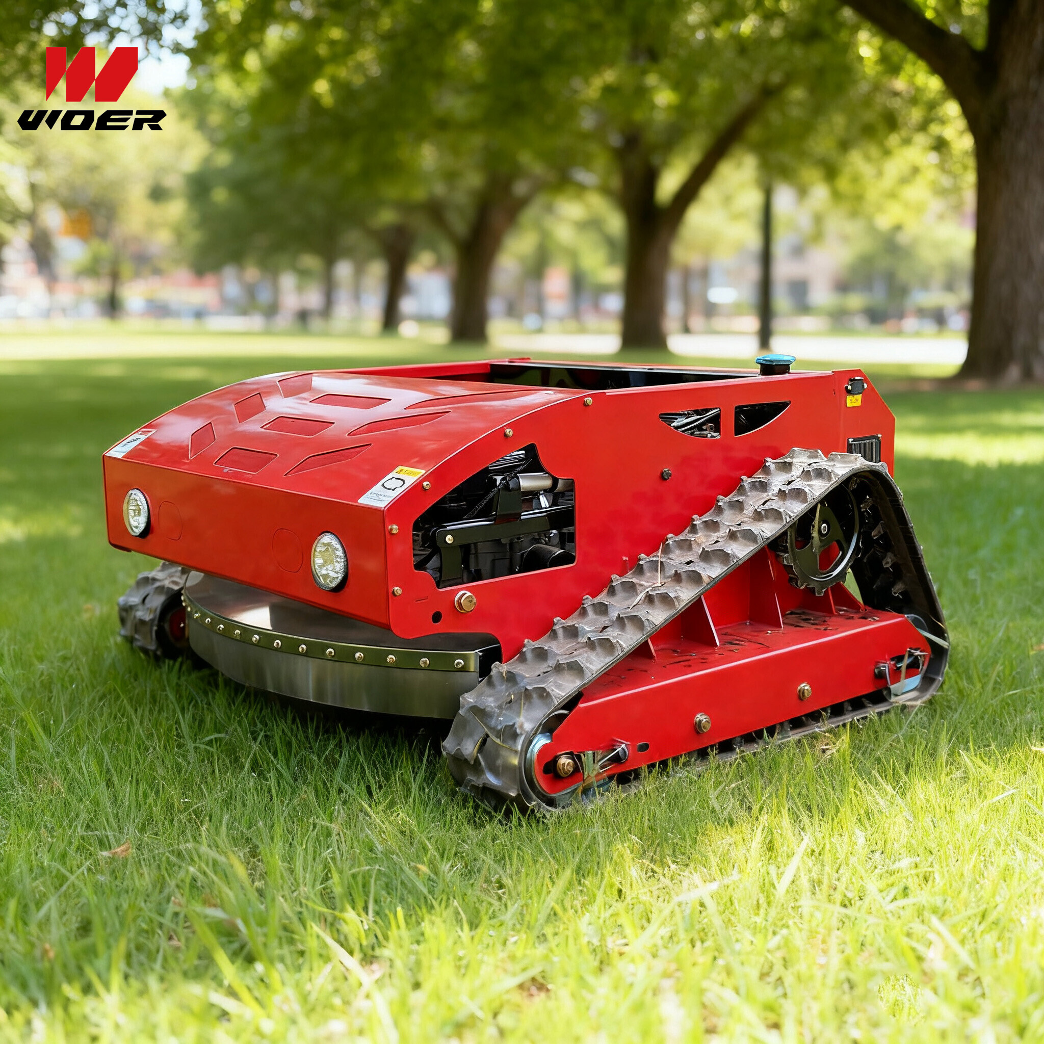 遥控割草机如何削减70%人力成本？