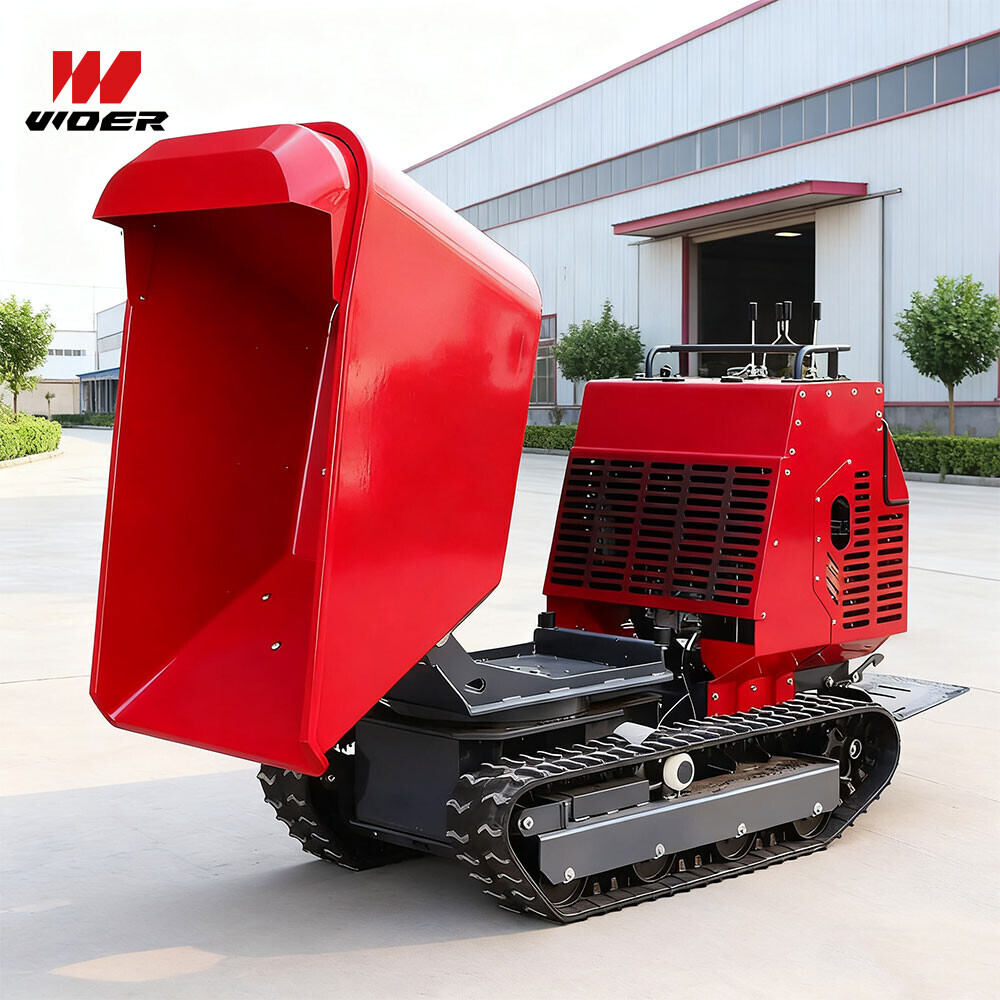 小型自卸车的橡胶履带：需要立即更换的 3 个迹象