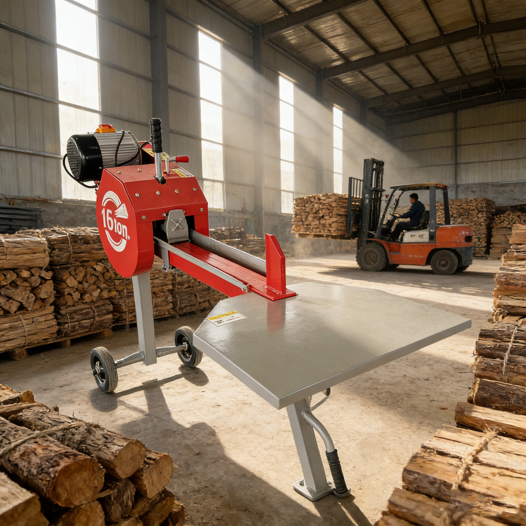 如何通过原木劈裂机实现高效木材劈裂