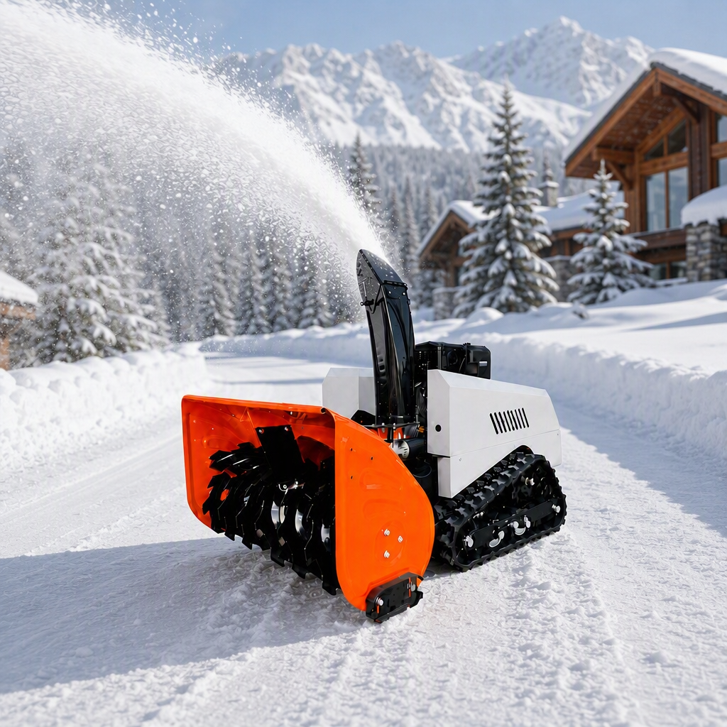 什么是 Woer 1000T-Pro 遥控抛雪机? 什么是 Woer 1000T-Pro 遥控抛雪机?