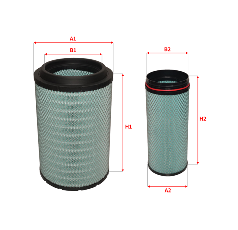 Sofima Air Filter K2841 1001419765 For Jiefang,Sino,MAN