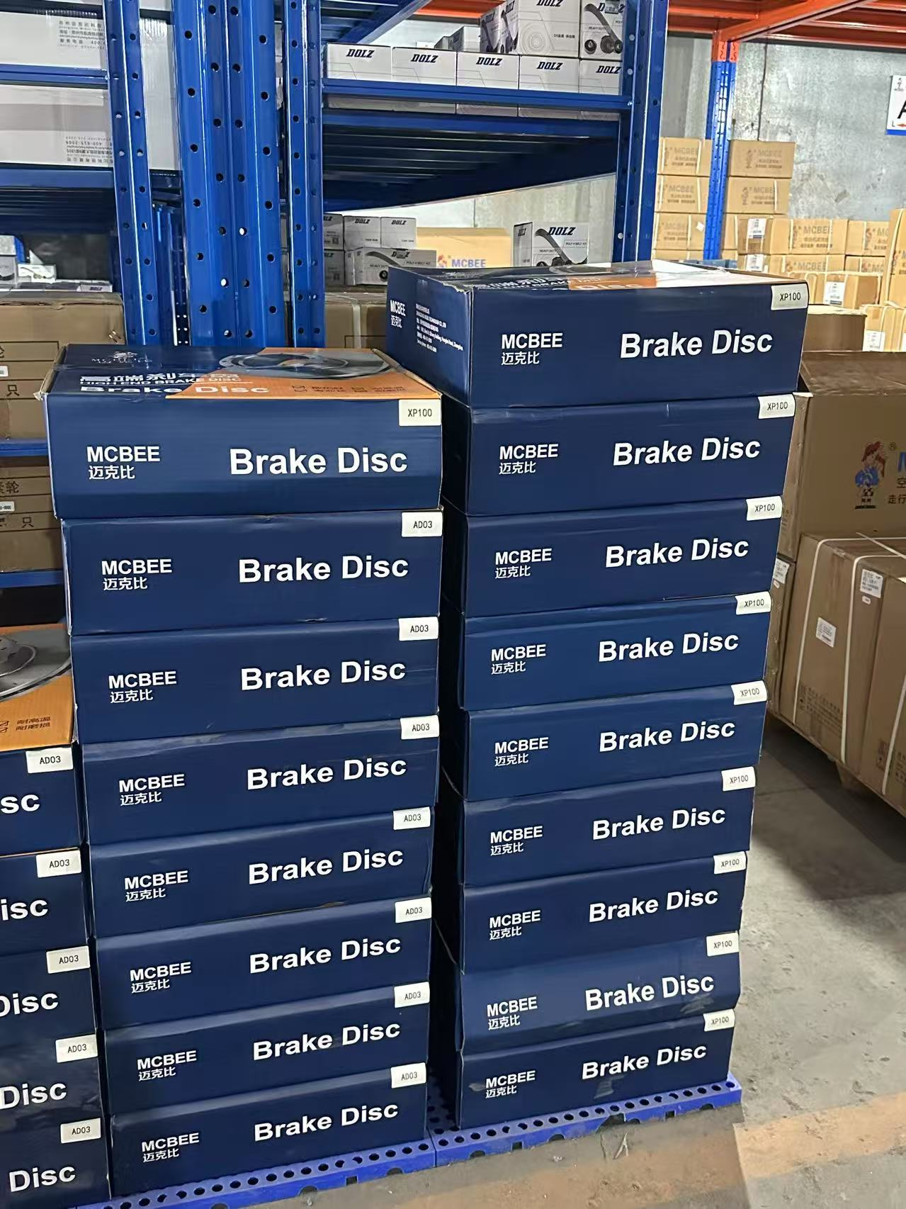 Mcbee High Quality Oem Brake Disc AD03/XP100...for Sino, Shacman..