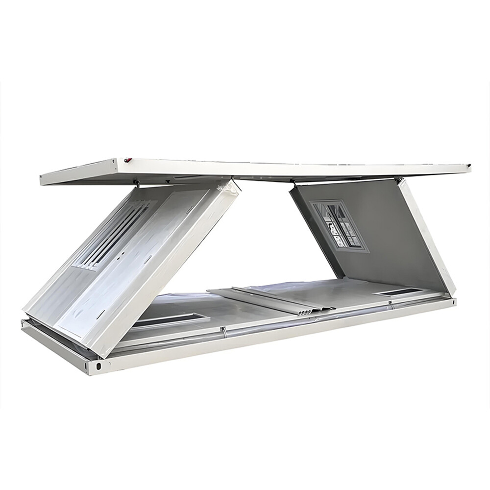 وحدات سكنية فاخرة جاهزة الصنع عالية الجودة بطول 20 قدمًا قابلة للطي، حاوية صغيرة قابلة للطي، منازل مكتبية صغيرة