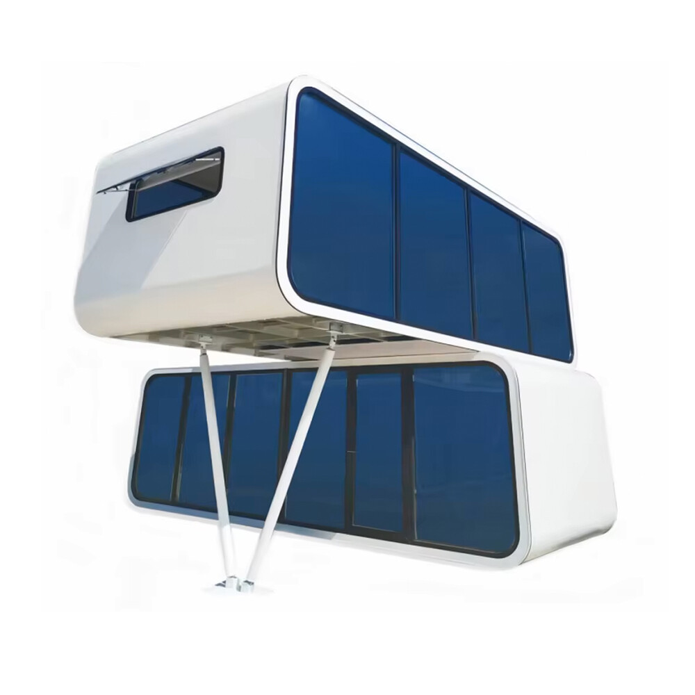 ضمان الرضا، منازل جاهزة سهلة التجميع، سهلة النقل، كابينة Apple أنيقة مع غرفة معيشة