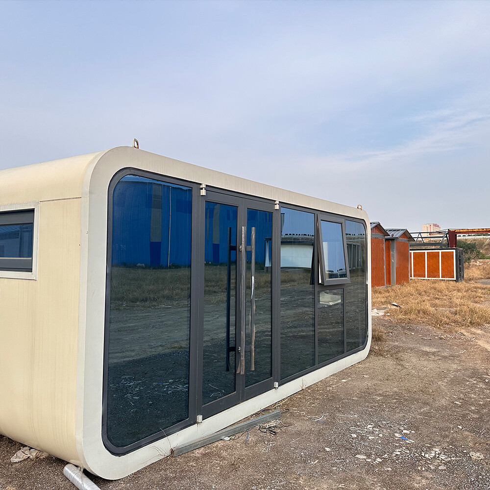 ضمان الرضا، منازل جاهزة سهلة التجميع، سهلة النقل، كابينة Apple أنيقة مع غرفة معيشة