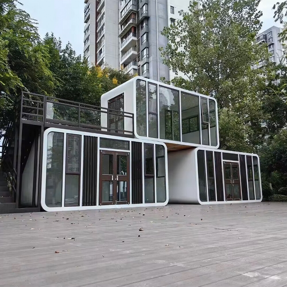 ضمان الرضا، منازل جاهزة سهلة التجميع، سهلة النقل، كابينة Apple أنيقة مع غرفة معيشة