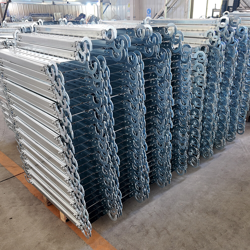 ألواح سقالات ممشى من الفولاذ المجلفن للبيع بالجملة من المصنع، وألواح سقالات للبناء، وخصم على السقالات