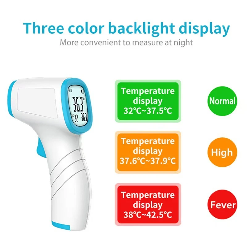Infrared thermometer | Forehead temperature gun for hospital use| Customized OEM/ODM