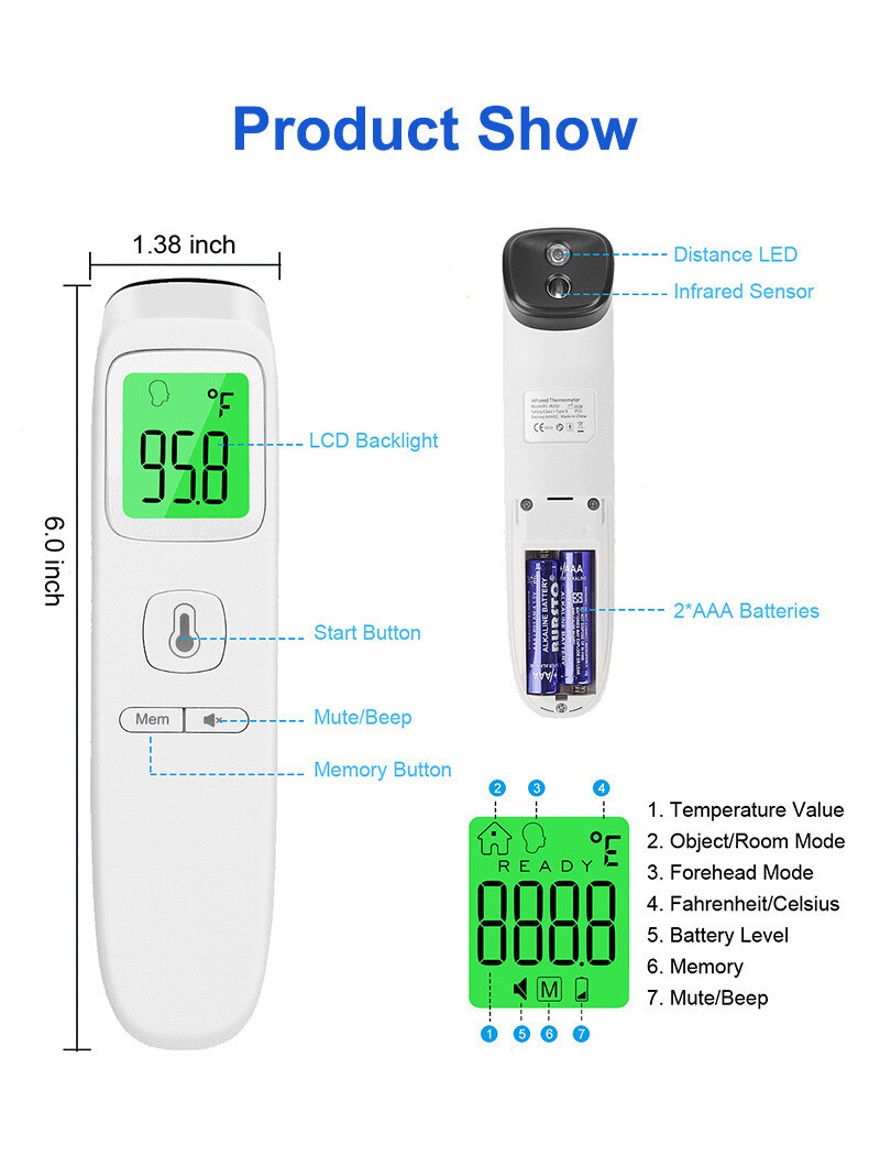 Forehead Thermometer1212