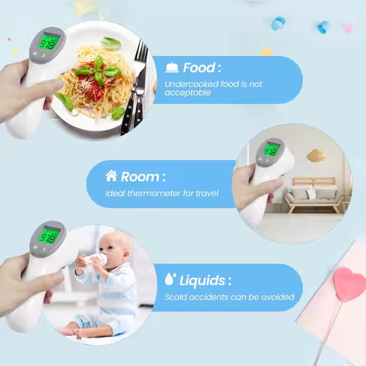 Non Contact MDR Infrared Digital Thermometer |Gun Baby Infrared Forehead Thermometer|Customized OEM/ODM