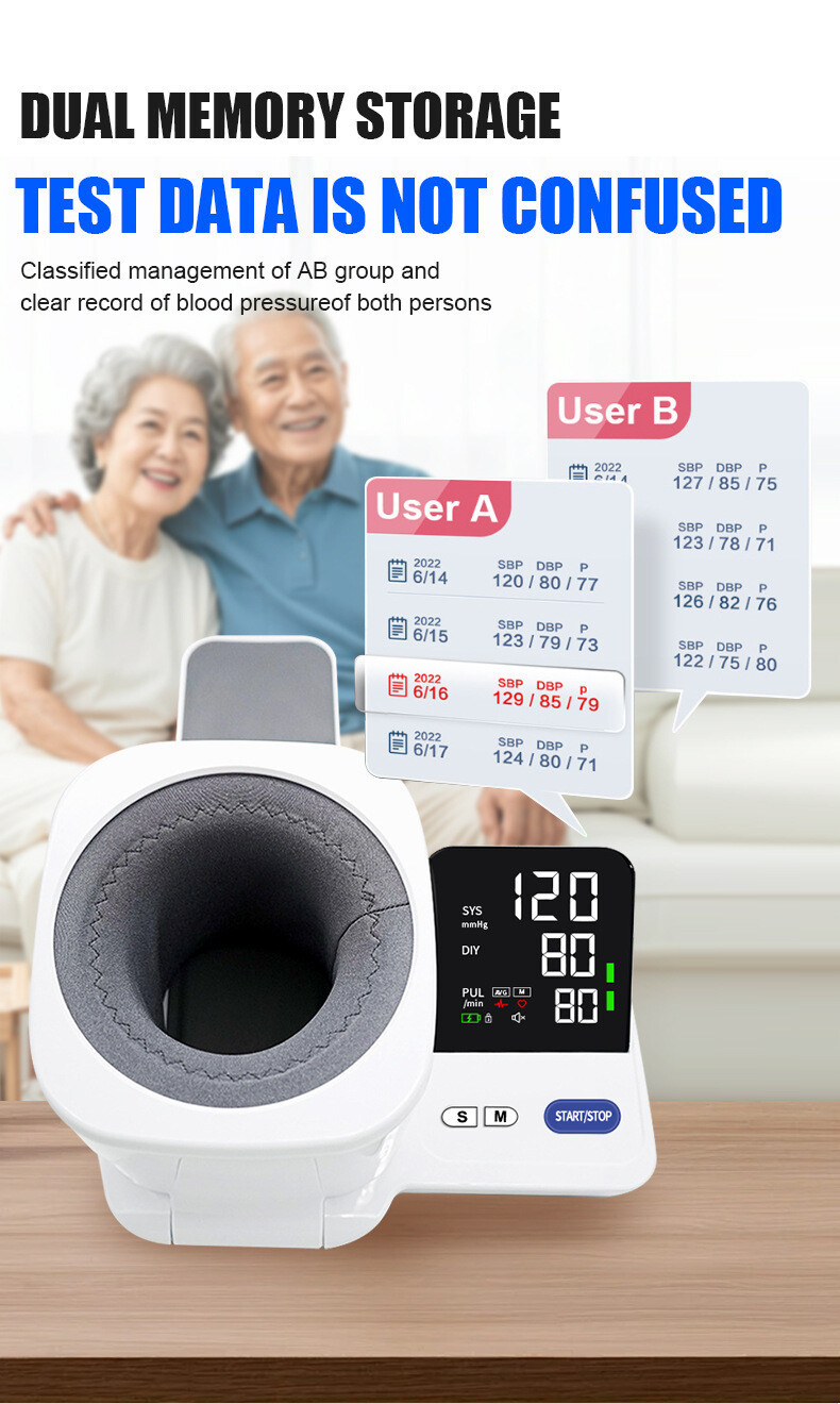 Tunnel arm blood pressure monitor777