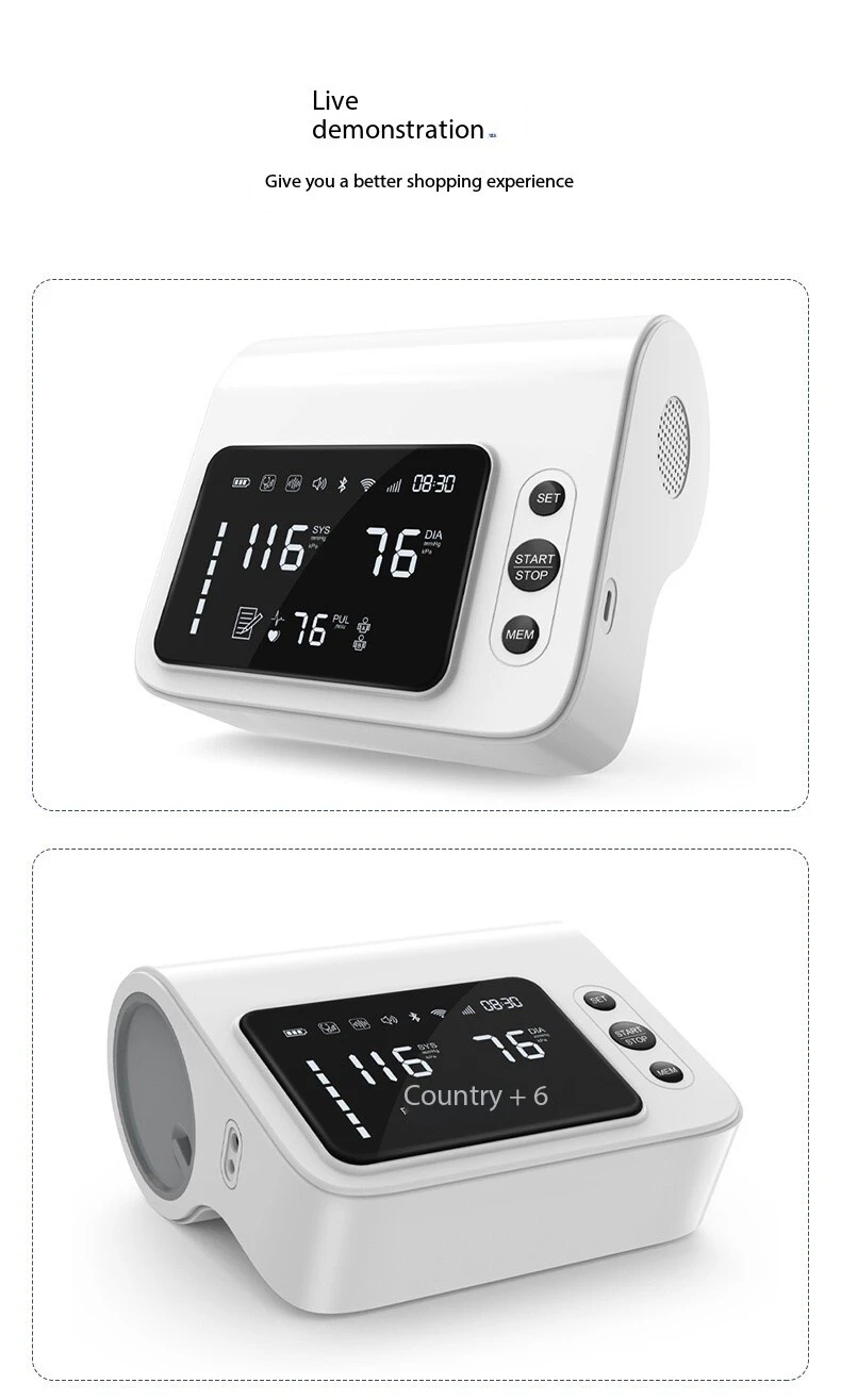 Home blood pressure monitor with high accuracy | Medical grade electronic blood pressure monitor |Customized OEM/ODM