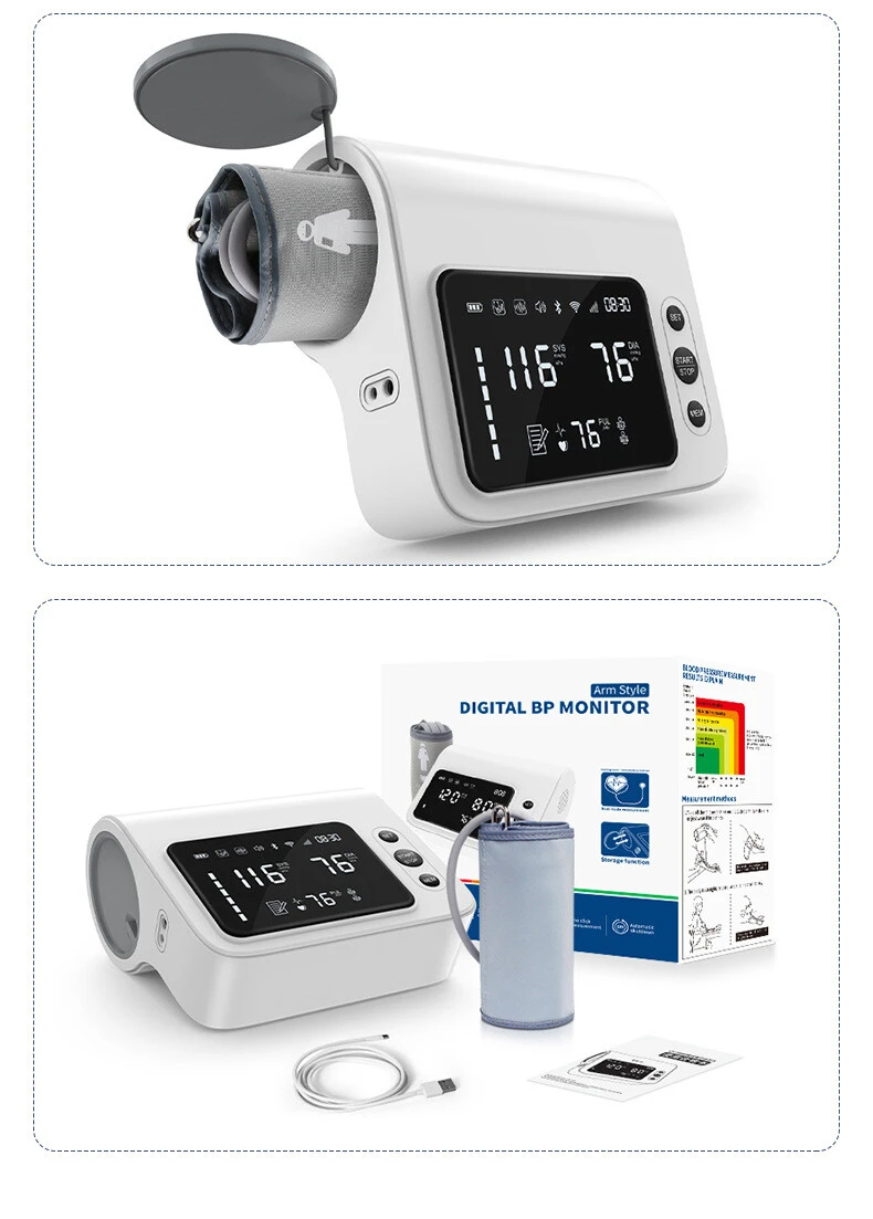 Home blood pressure monitor with high accuracy | Medical grade electronic blood pressure monitor |Customized OEM/ODM