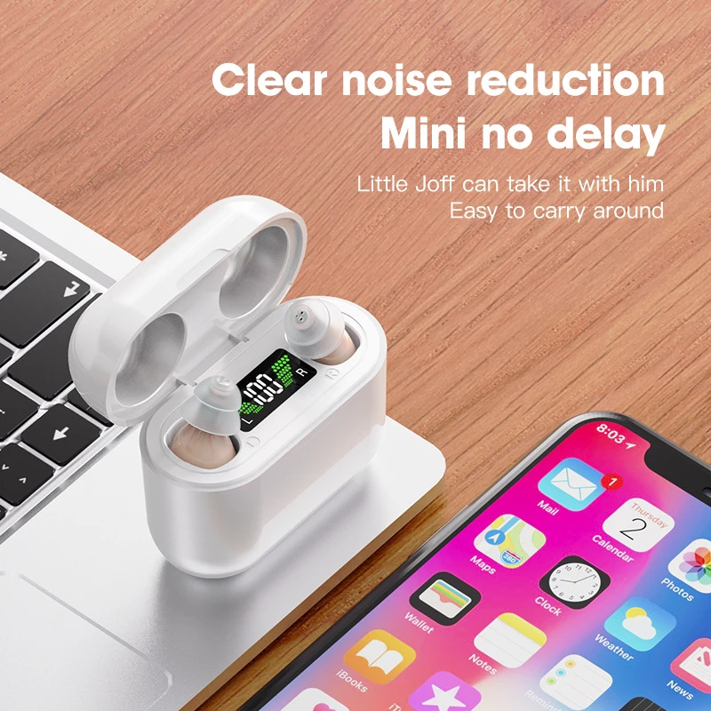 Hearing aids for the elderly | Magnetic charging case sound amplifier |Customized OEM/ODM