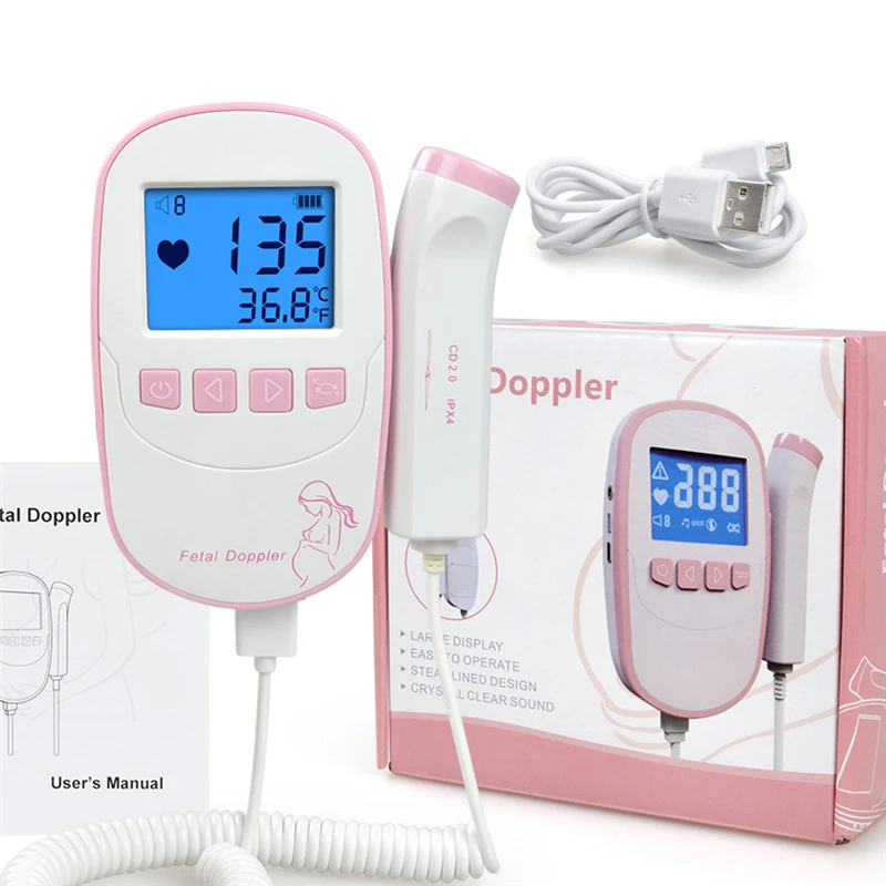 Fetal heart rate monitor | Home use fetal heart rate monitor without radiation | Customized OEM\ODM
