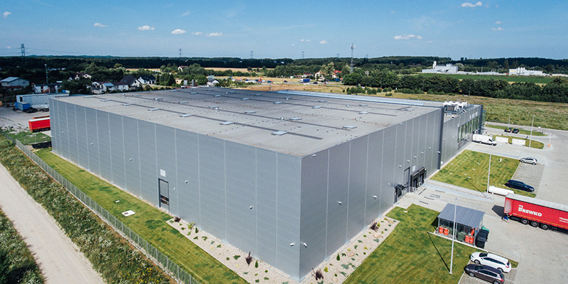 Application of our Pu sandwich panels in Canadian warehouse Application of our Pu sandwich panels in Canadian warehouse