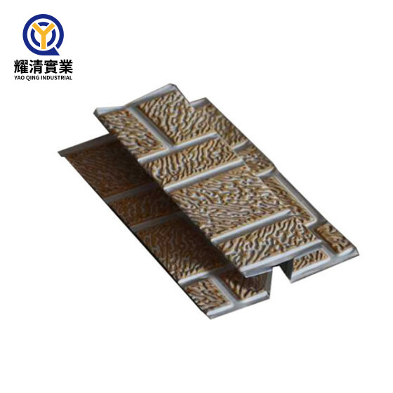 Embossed Two-Color Center Seam