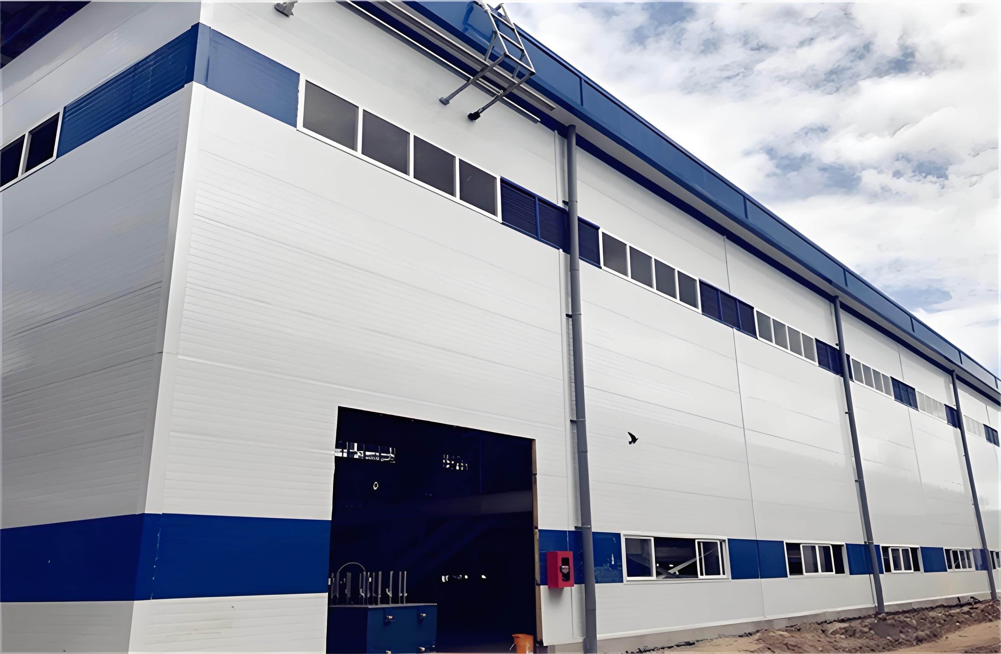 50mm PU Rock Wool Sandwich Panel Project in UK