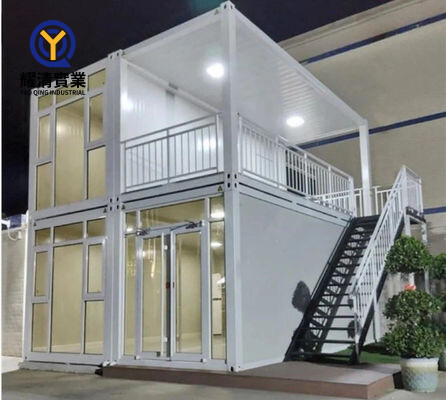 Quick Build Flat Pack Container House With Galvanized Steel Frame Hassle Free Assembly