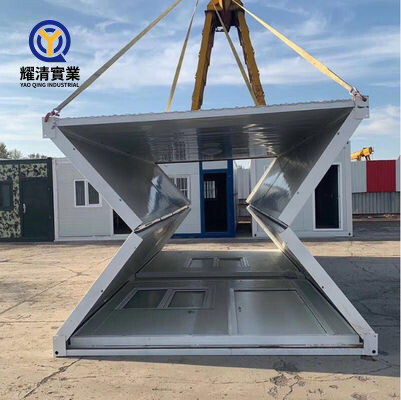 Quick Build Flat Pack Container House With Galvanized Steel Frame Hassle Free Assembly