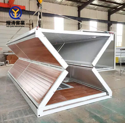Quick Build Flat Pack Container House With Galvanized Steel Frame Hassle Free Assembly