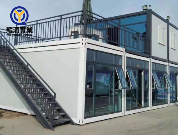 Quick Build Flat Pack Container House With Galvanized Steel Frame Hassle Free Assembly