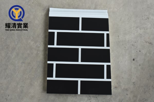 Bric-like Pattern-Black Brick White Seam