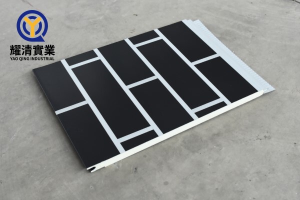 Bric-like Pattern-Black Brick White Seam